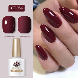 Red Gel Polish CG084 10ml Gel Nail Polish BORN PRETTY 