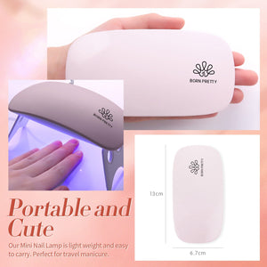 6 Colors Starter Kit Poly Extension Gel Nude 15ml Gel Nail Polish BORN PRETTY 