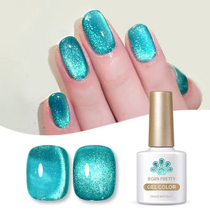 Blue Cat Magnetic Gel Polish MY36 Melbourne 10ml Gel Nail Polish BORN PRETTY 