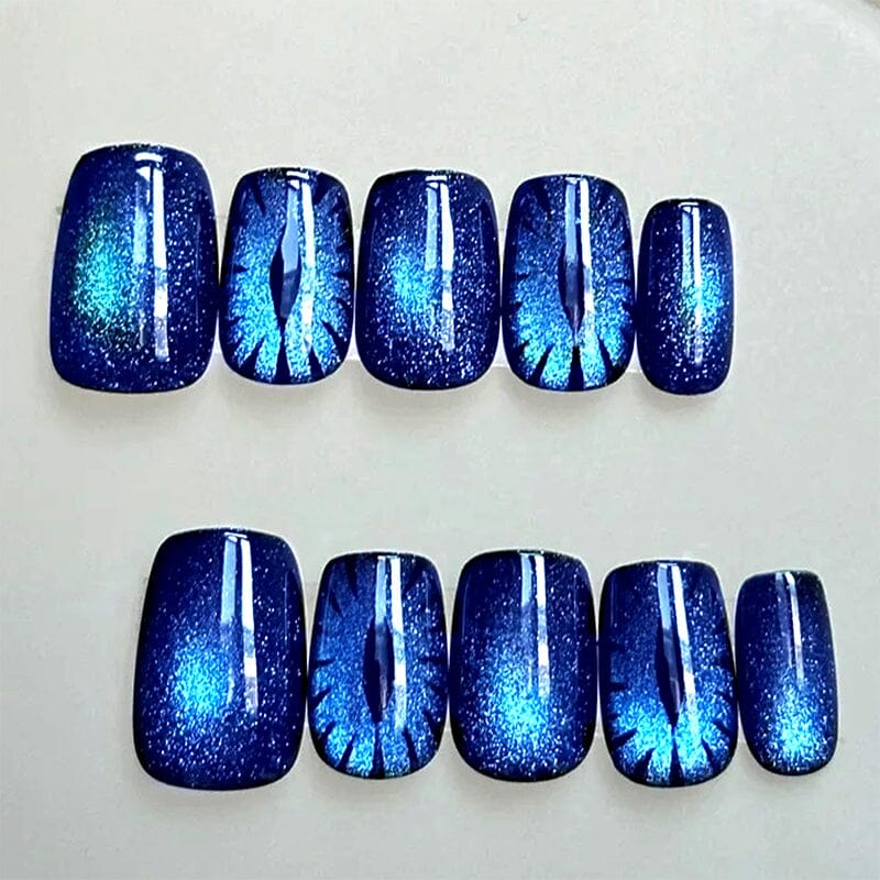 Blue Cat Magnetic Gel Polish MY47 Blue Ore 10ml Gel Nail Polish BORN PRETTY 