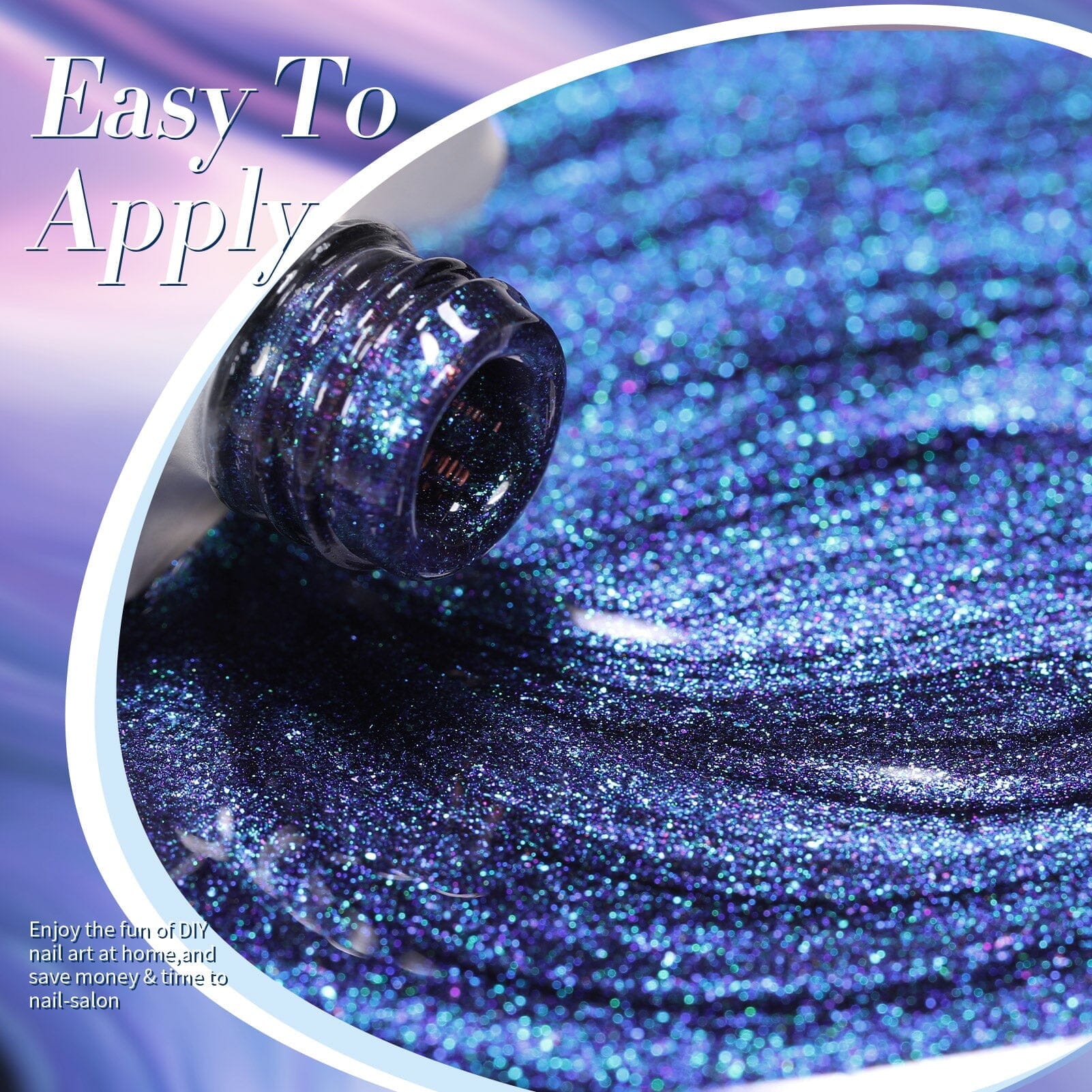 Blue Purple Chameleon Gel Polish BS01 Mirage 10ml Gel Nail Polish BORN PRETTY 