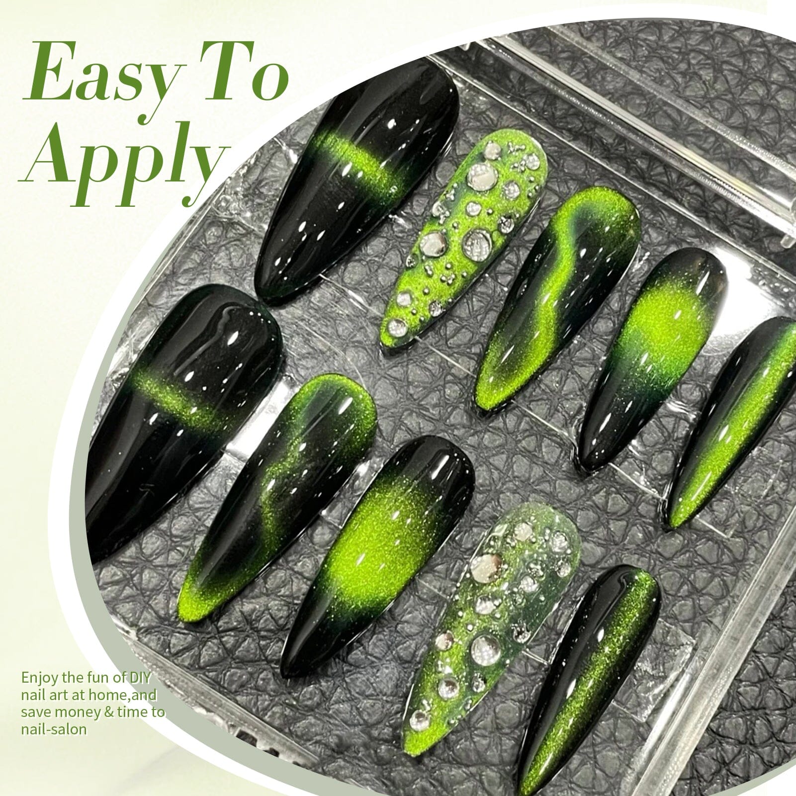 Green Cat Magnetic Gel Polish MY34 Wormhole 15ml Gel Nail Polish BORN PRETTY 