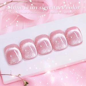 Pink Cat Magnetic Gel Polish MY40 Myrtle 15ml Gel Nail Polish BORN PRETTY 