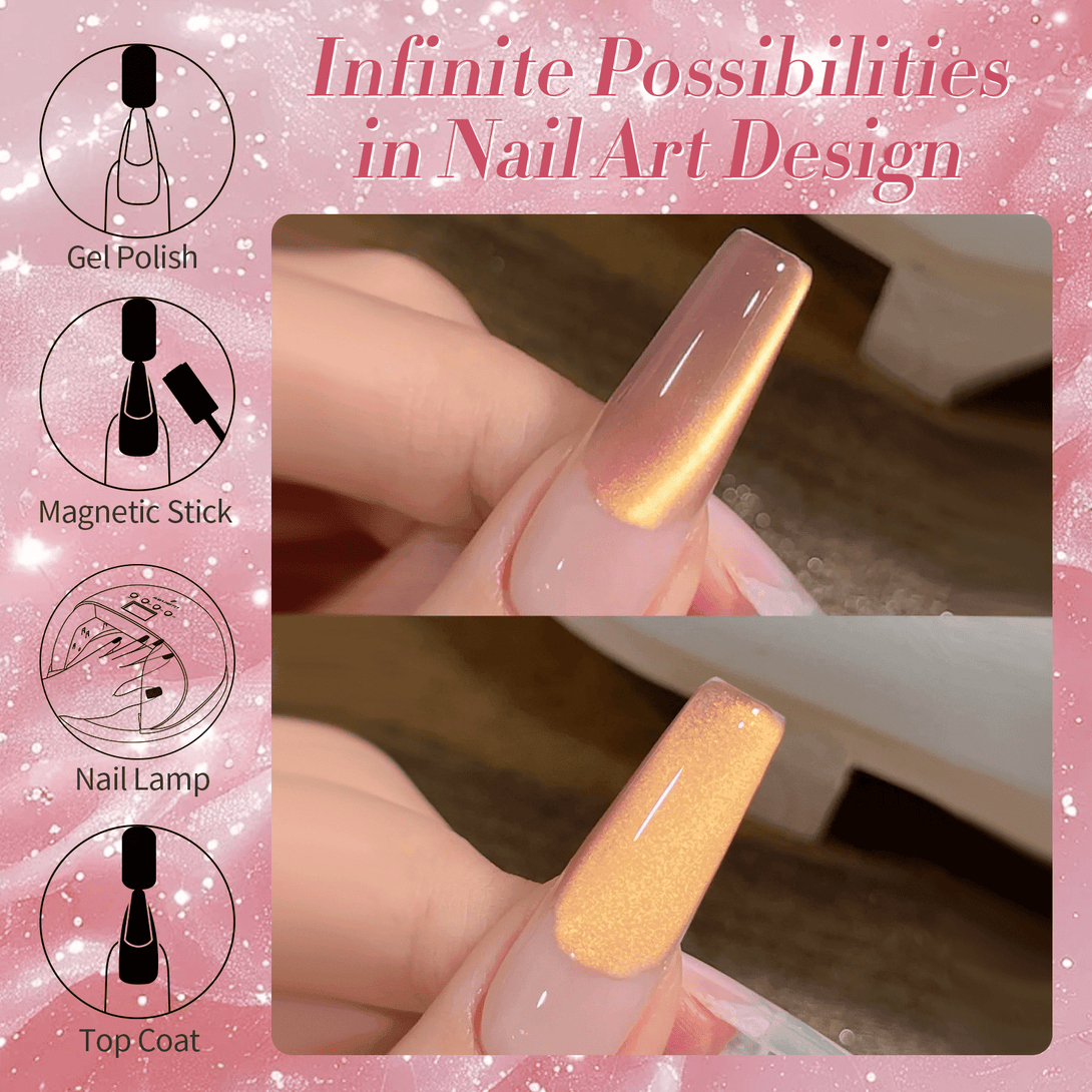 Pink Cat Magnetic Gel Polish MY45 Violet Haze 10ml Gel Nail Polish BORN PRETTY 