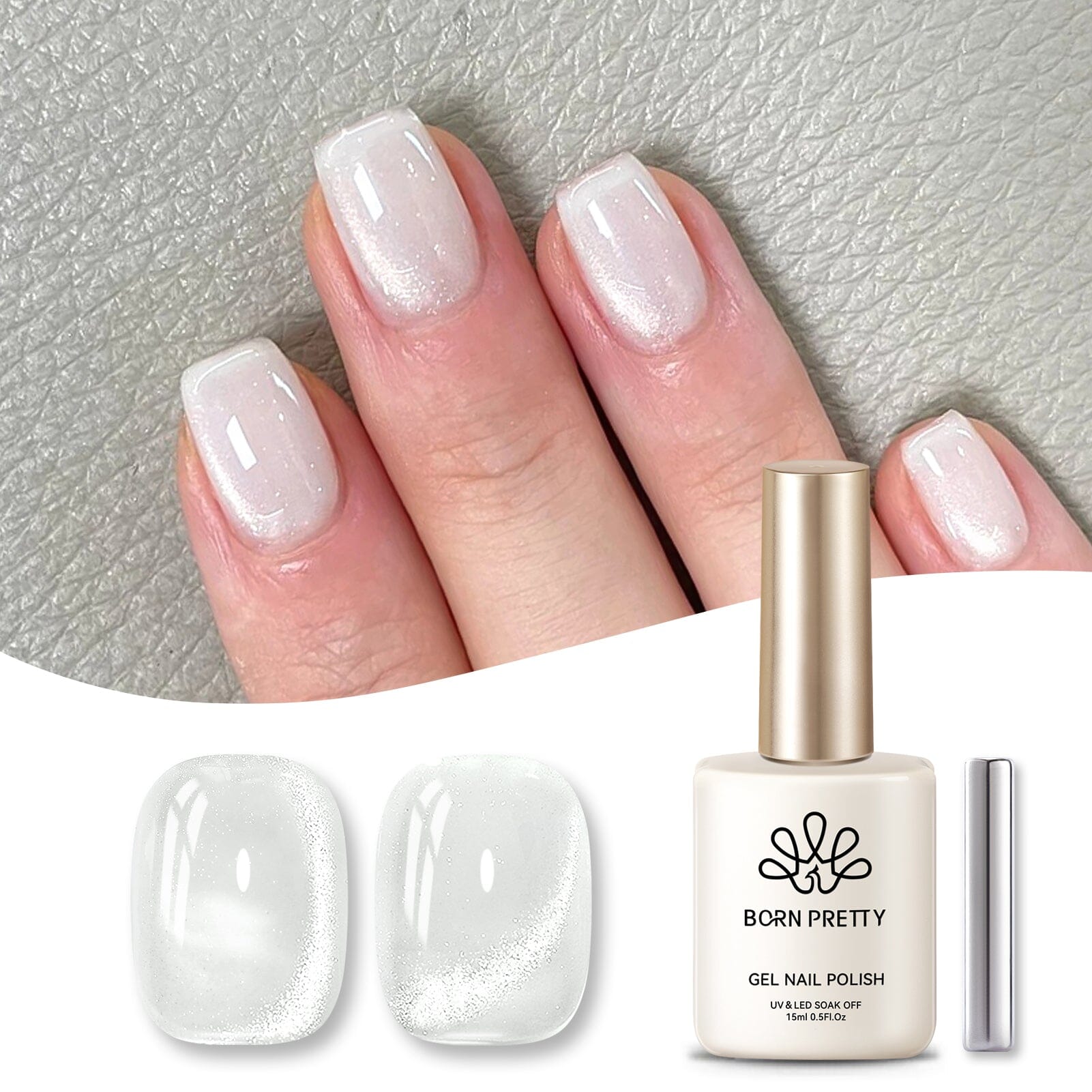 Cat Magnetic Gel Polish 15ml Gel Nail Polish BORN PRETTY MY42 