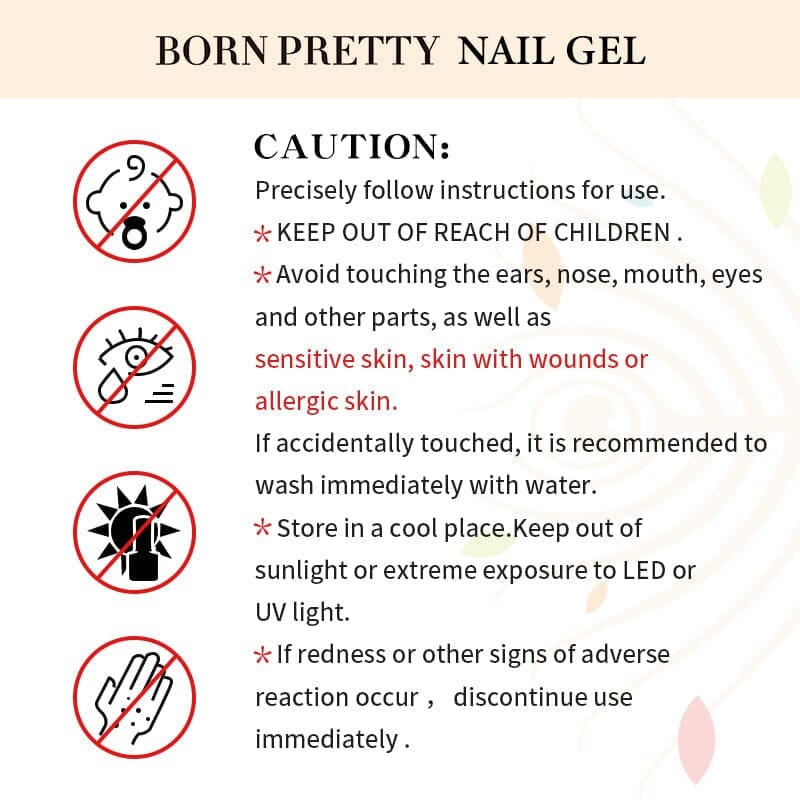 Blue Color Gel Polish #14 15ml Gel Nail Polish BORN PRETTY 