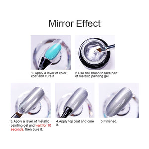 Metallic Drawing Gel MD01 Gel Nail Polish BORN PRETTY 