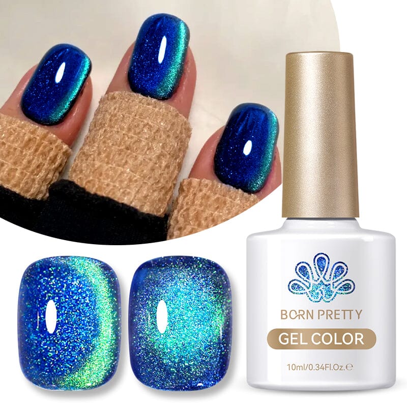 Blue Cat Magnetic Gel Polish MY44 Interstellar 10ml Gel Nail Polish BORN PRETTY 