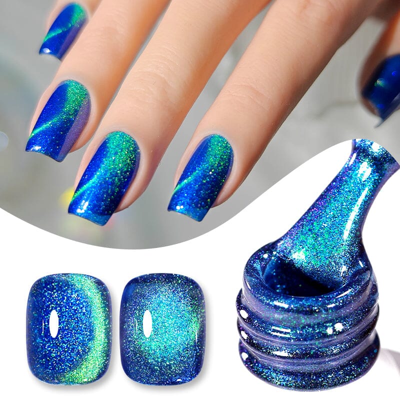 Blue Cat Magnetic Gel Polish MY44 Interstellar 10ml Gel Nail Polish BORN PRETTY 