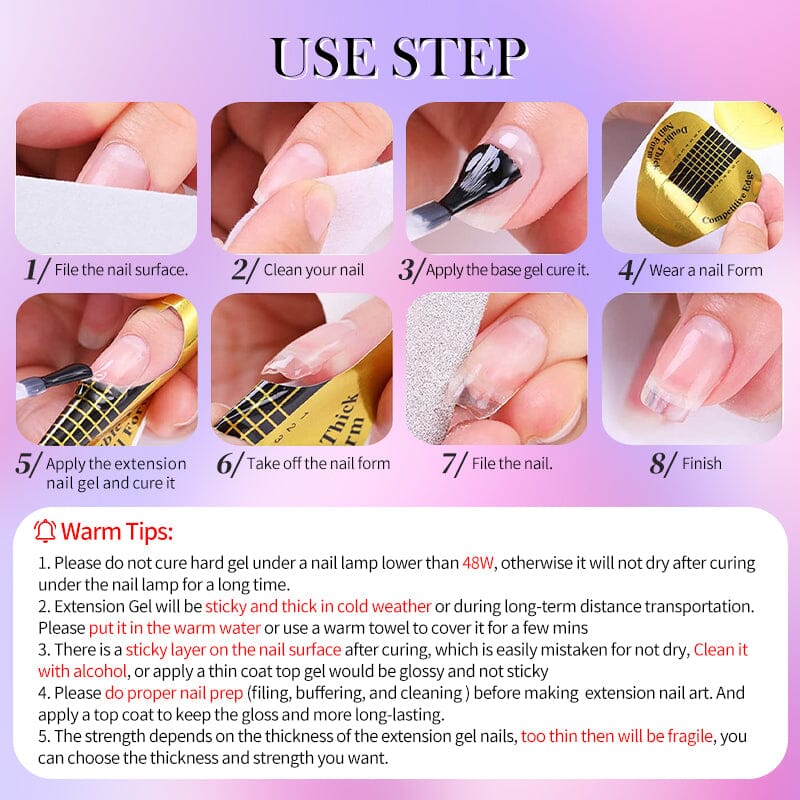 Extension Nail Gel 225g Extension Nail Gel BORN PRETTY 