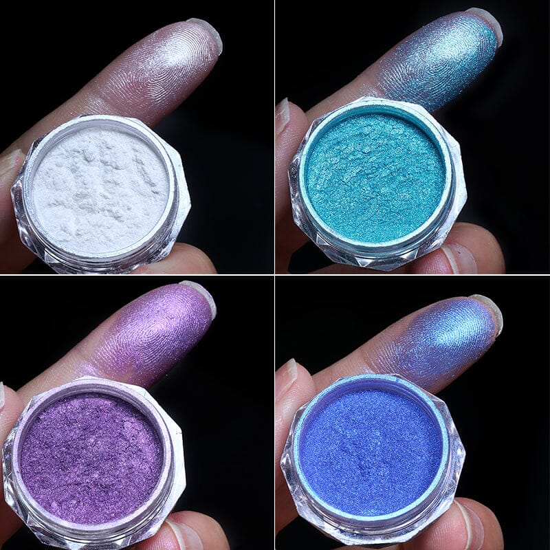 Gradient Pearly Mirror Nail Powder Nail Powder BORN PRETTY 