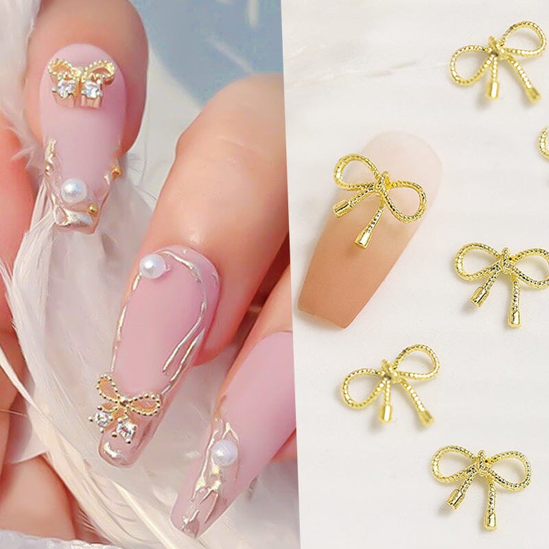 20pcs Metal Bowknot 3D Nail Decoration Nail Decoration BORN PRETTY 