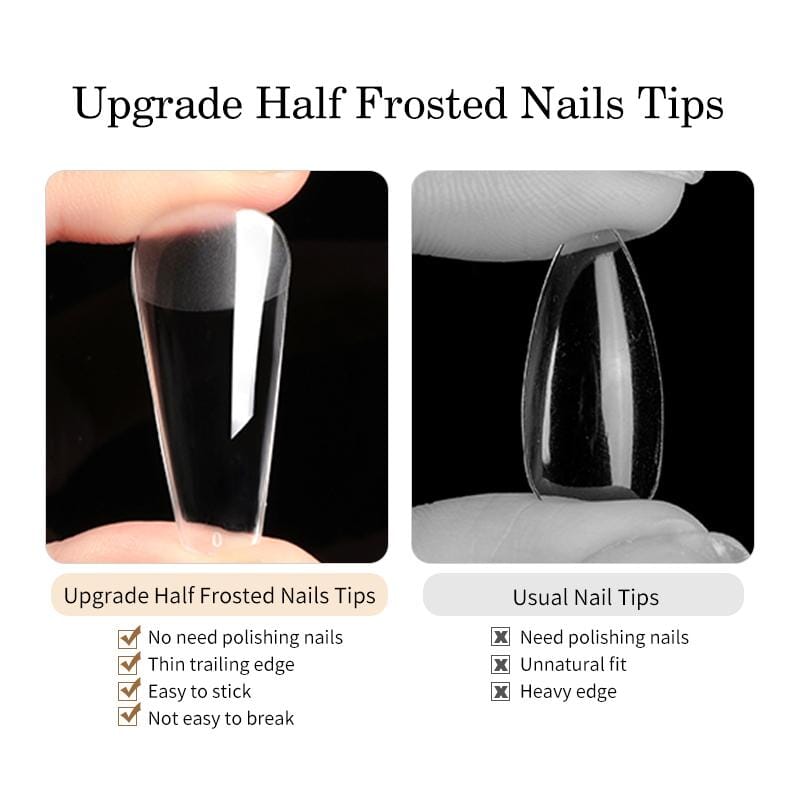 Transparent Solid Nail Tips Gel 5g Tools & Accessories BORN PRETTY 