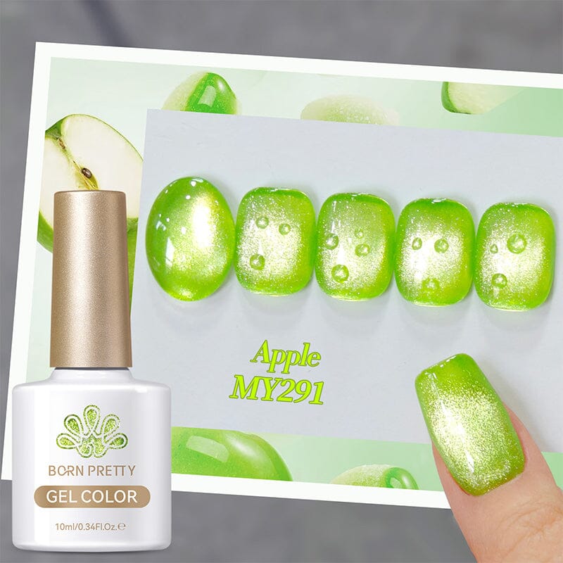 Colored Cat Magnetic Gel Polish Fruit Series 10ml Gel Nail Polish BORN PRETTY MY291 