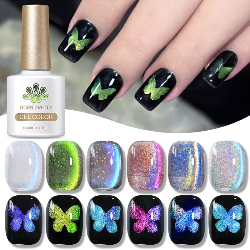 Black Base Collection Cat Magnetic Gel Polish 10ml Gel Nail Polish BORN PRETTY 