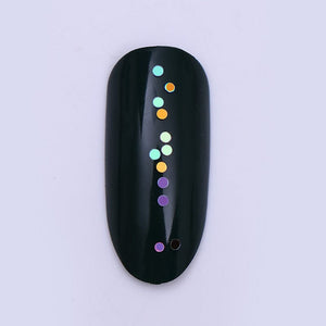 Colorful Plastic Round Nail Sequins DIY Nails BORN PRETTY 