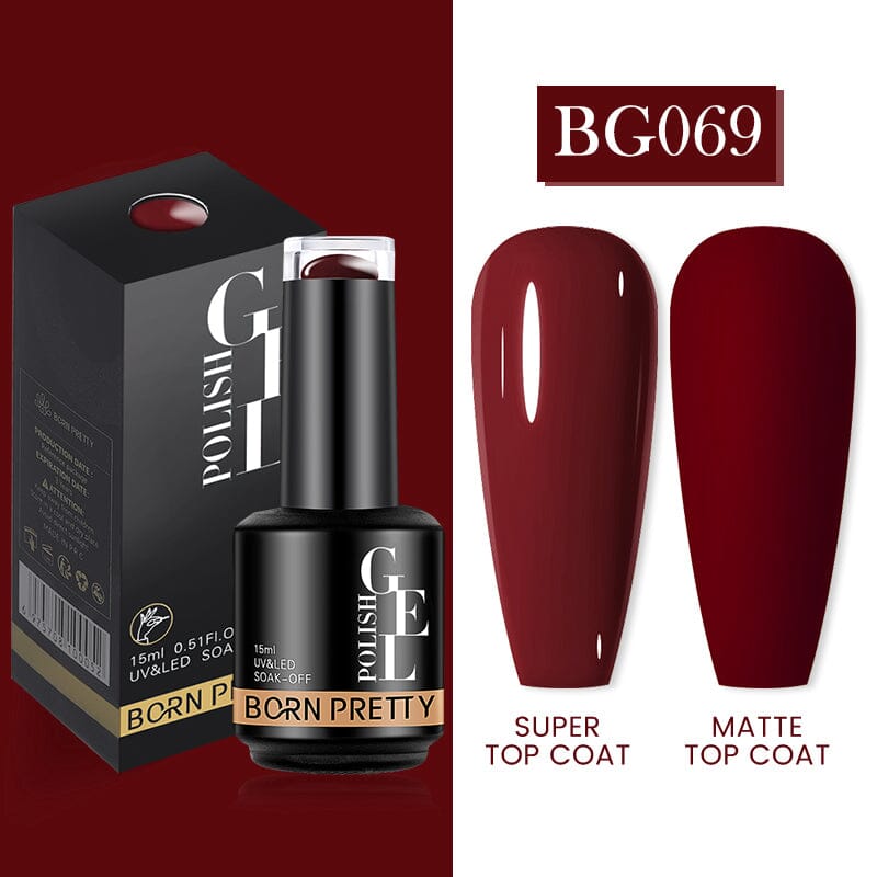 Pure Glitter Gel Polish 15ml Gel Nail Polish BORN PRETTY BG069 