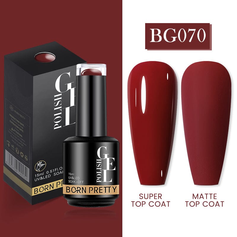 Pure Glitter Gel Polish 15ml Gel Nail Polish BORN PRETTY BG070 