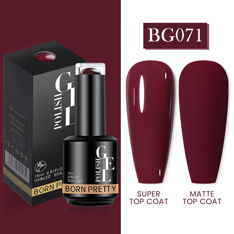 Pure Glitter Gel Polish 15ml Gel Nail Polish BORN PRETTY BG071 