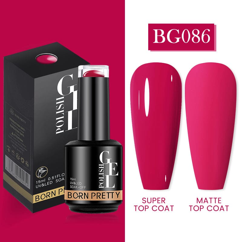 Pure Glitter Gel Polish 15ml Gel Nail Polish BORN PRETTY BG086 