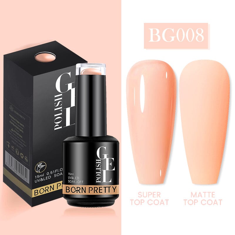 Pure Glitter Gel Polish 15ml Gel Nail Polish BORN PRETTY BG008 