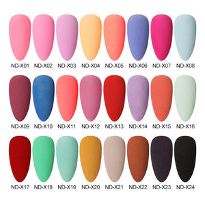 Matte Color Dipping Nail Powder 10ml Nail Powder NICOLE DIARY 