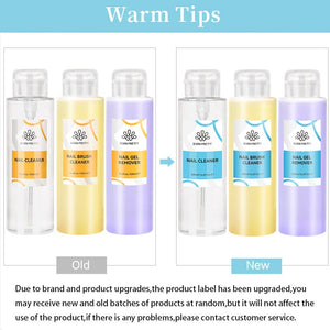 500ml Nail Cleaner Gel Remover Brush Cleaner Gel Nail Polish BORN PRETTY 
