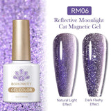 Reflective Moonlight Cat Magnetic Gel 10ml Gel Nail Polish BORN PRETTY RM06 