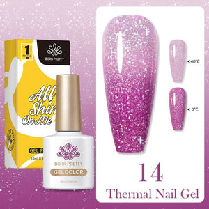 Thermal Nail Gel Polish 10ml 14 Gel Nail Polish BORN PRETTY 
