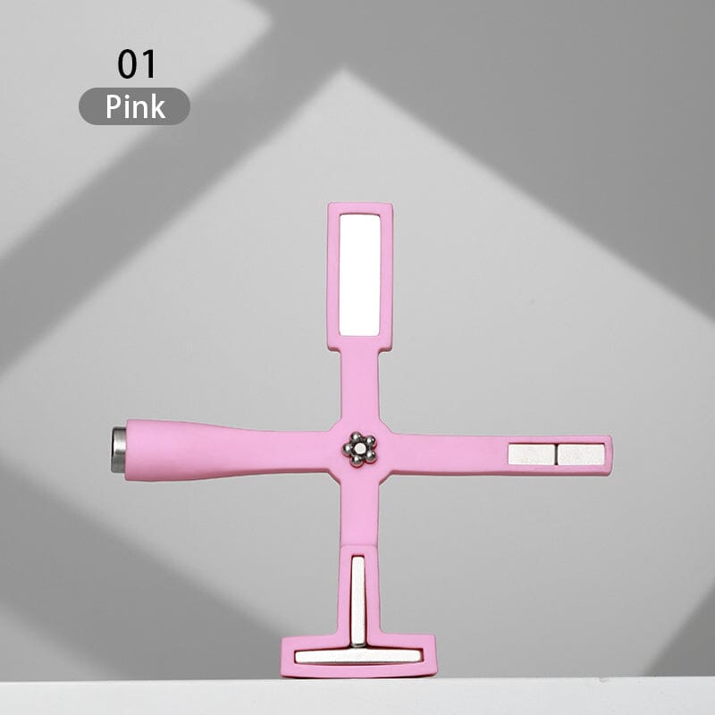 Cross Shape Super Strong Nail Magnetic Stick Nail Tools No Brand Pink 