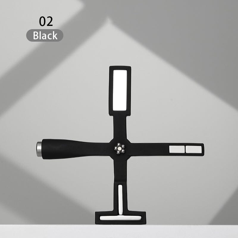 Cross Shape Super Strong Nail Magnetic Stick Nail Tools No Brand Black 