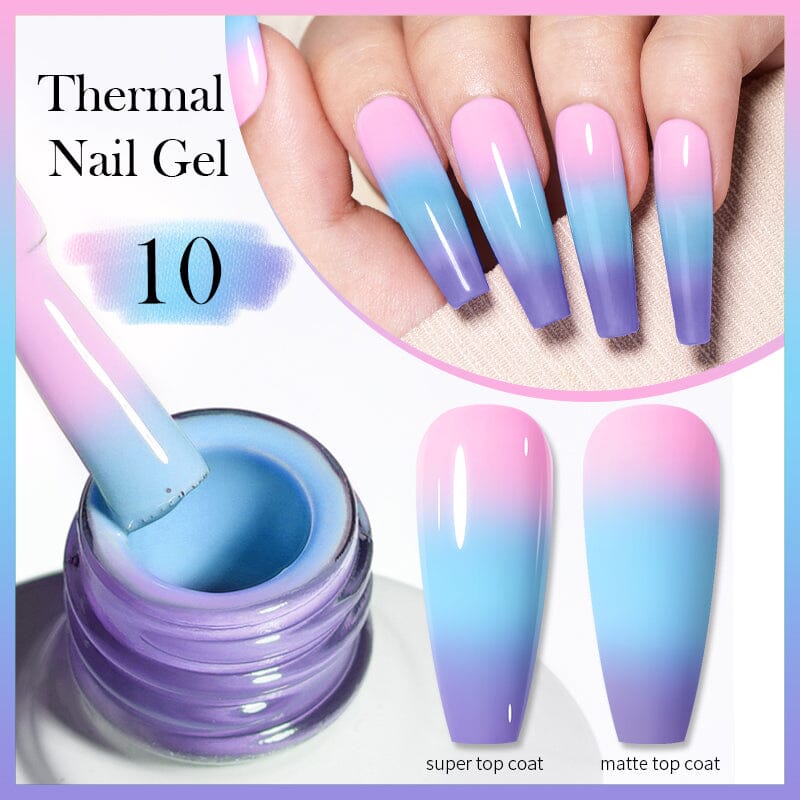 Thermal Nail Gel Polish 10ml 10 Gel Nail Polish BORN PRETTY 