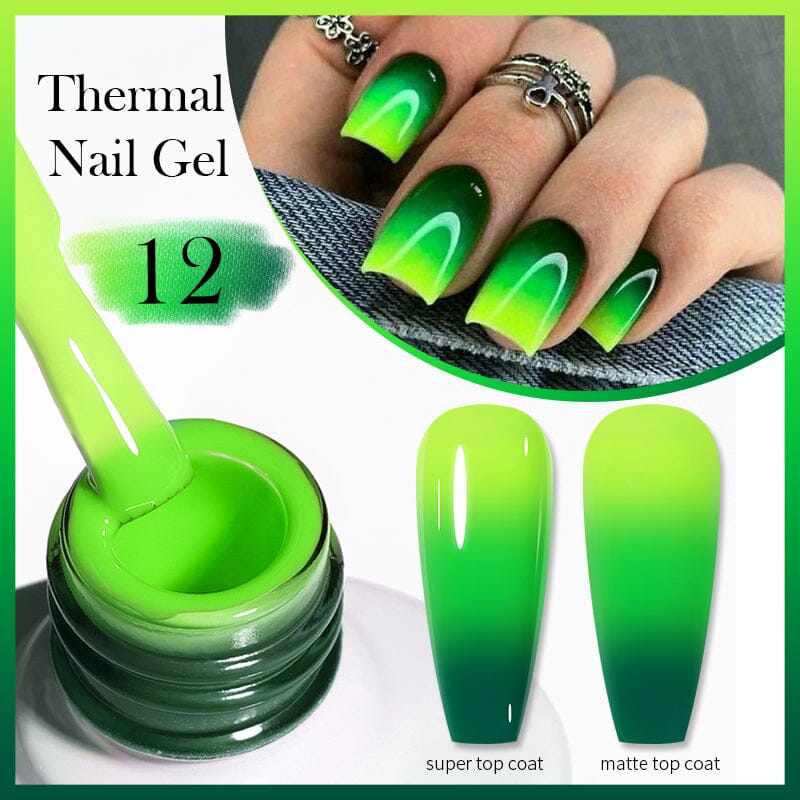 Thermal Nail Gel Polish 10ml 12 Gel Nail Polish BORN PRETTY 