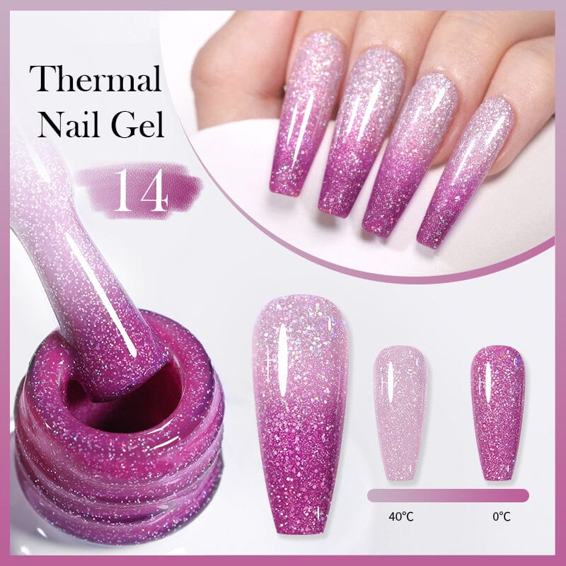 Thermal Nail Gel Polish 10ml 14 Gel Nail Polish BORN PRETTY 