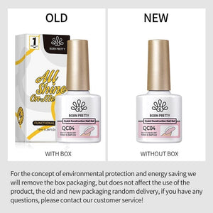 Clear Quick Construction Nail Gel QC01 10ml Gel Nail Polish BORN PRETTY 
