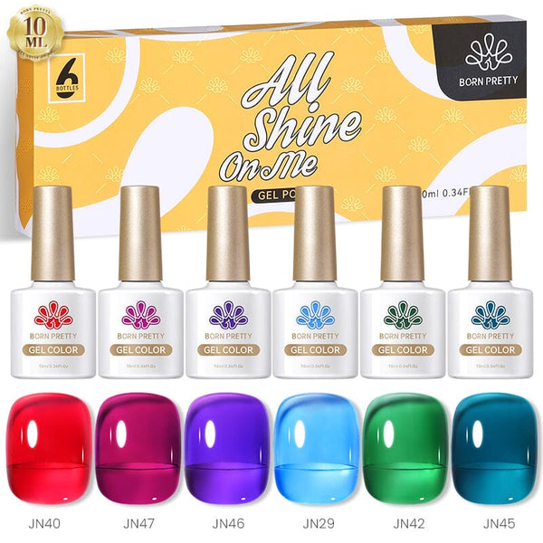 6 Colors Jelly Gel Set Kits & Bundles BORN PRETTY 