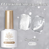 0 Background Cat Magnetic Gel 10ml Gel Nail Polish BORN PRETTY MY111 