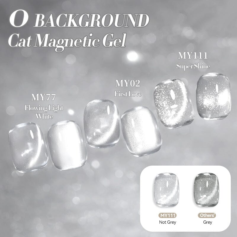 0 Background Cat Magnetic Gel 10ml Gel Nail Polish BORN PRETTY 