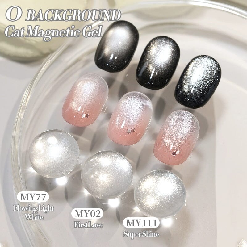 0 Background Cat Magnetic Gel 10ml Gel Nail Polish BORN PRETTY 