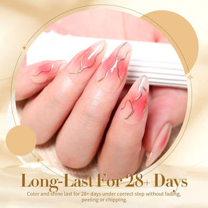 6 Colors Jelly Gel Set Secret Garden 7ml Gel Nail Polish BORN PRETTY 