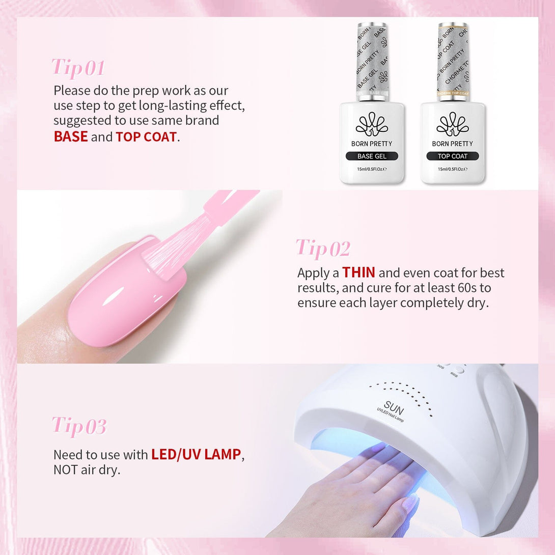 Hema-Free Color Gel Polish #07 15ml Gel Nail Polish BORN PRETTY 
