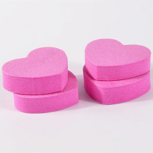 Heart Shape Sponge Nail Files Washable Tools & Accessories BORN PRETTY 