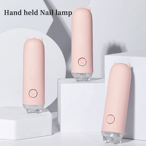 Pink Handheld Nail Lamp 3W Tools & Accessories No Brand 