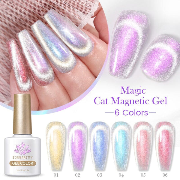 Magic Cat Magnetic Gel 10ml Gel Nail Polish BORN PRETTY 