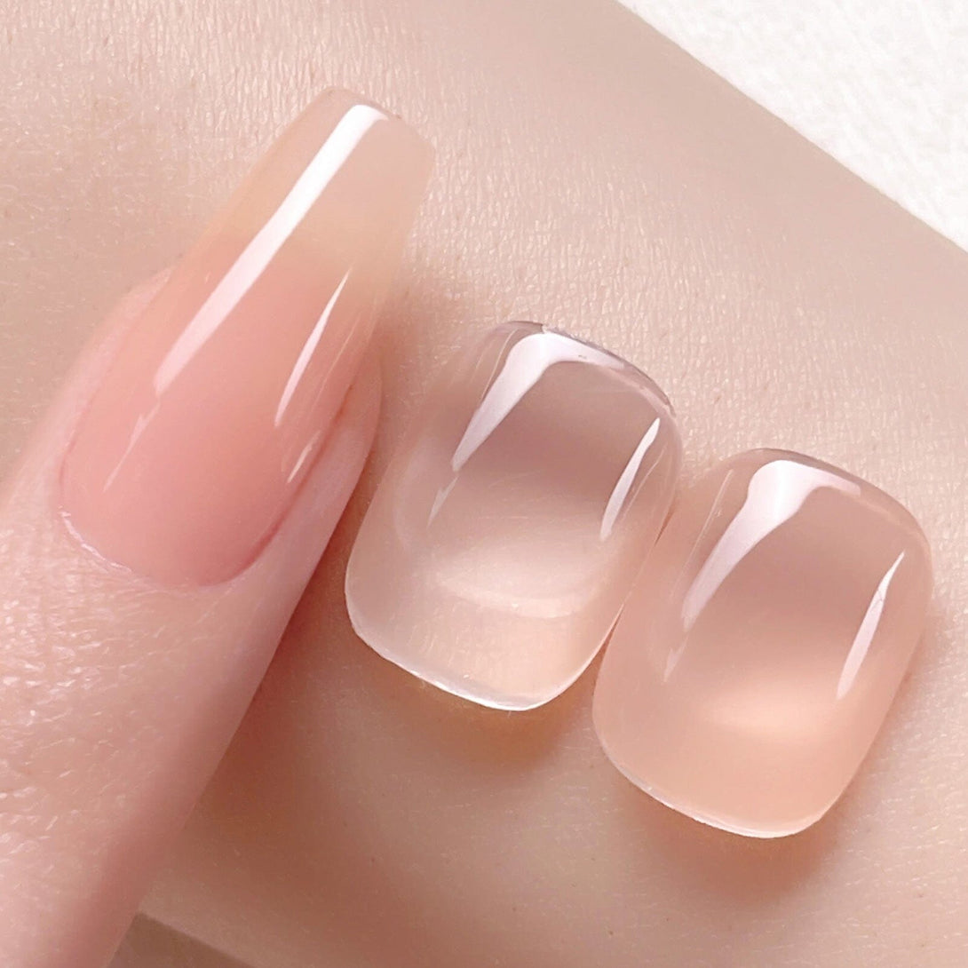 X-Jelly Gel HEMA FREE Semi Jelly Gel Nude #02 15ml Gel Nail Polish BORN PRETTY 