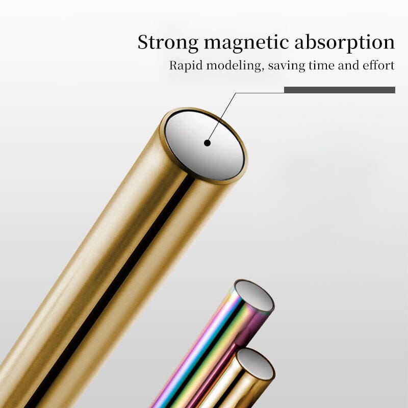 Gold Colorful Cat Magnetic Stick 15cm Tools & Accessories No Brand 