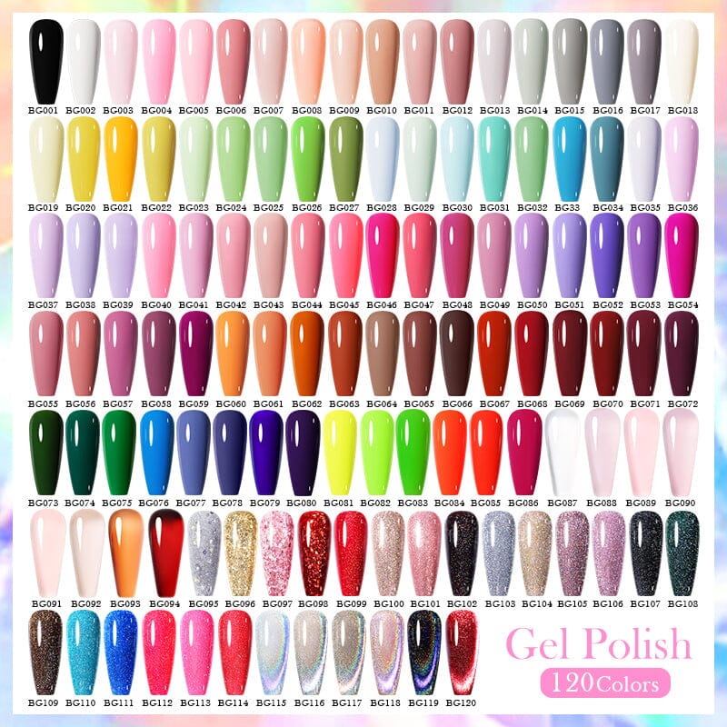 Pure Glitter Gel Polish 15ml Gel Nail Polish BORN PRETTY 