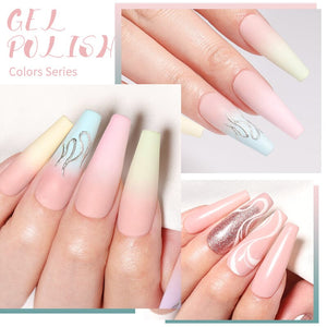 Silky White Series Gel Polish 10ml CG107 Gel Nail Polish BORN PRETTY 
