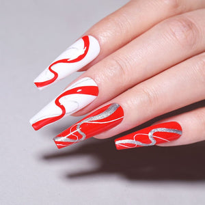 2 in 1 Painting Gel 5ml Red Gel Nail Polish BORN PRETTY 