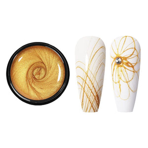 Gold Spider Nail Gel SG14 5ml Gel Nail Polish BORN PRETTY 